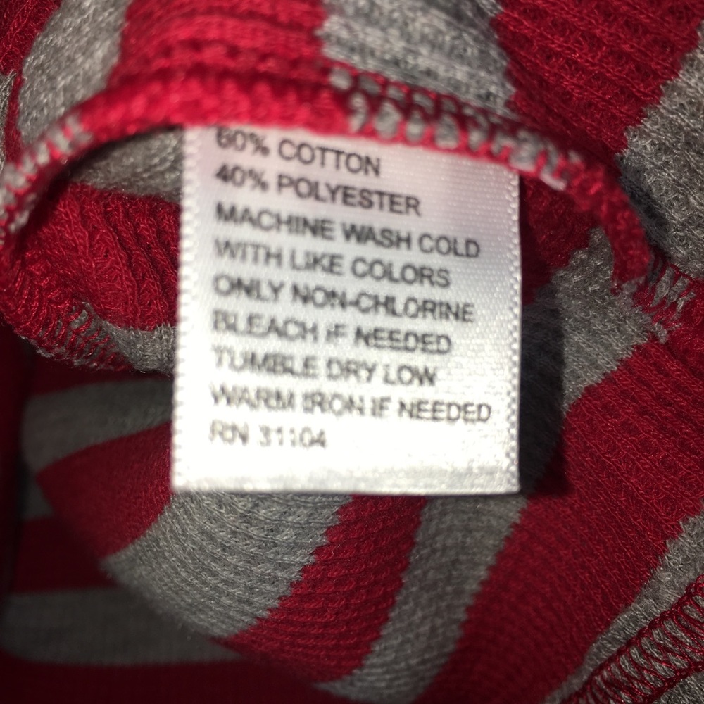 J.Khaki Boys Thermal Waffle Weave Pullover 2T NWT - Picture 3 of 3